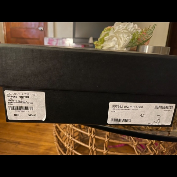 COPY - Size 42 (women’s 12) authentic Saint Laurent Opyum 110mm YSL Heel Sandals - Picture 4 of 8